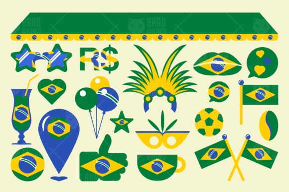 Cartoon Vector Brazil Flag Illustrations: A Practical Guide for Designers
