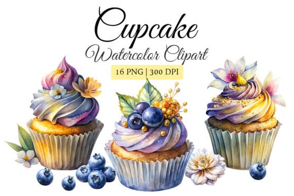 Cupcake Watercolor Clipart, PNG: A Practical Evaluation