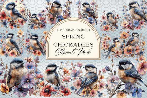 Evaluating Spring Chickadee Watercolor Bird Art for Creative Projects