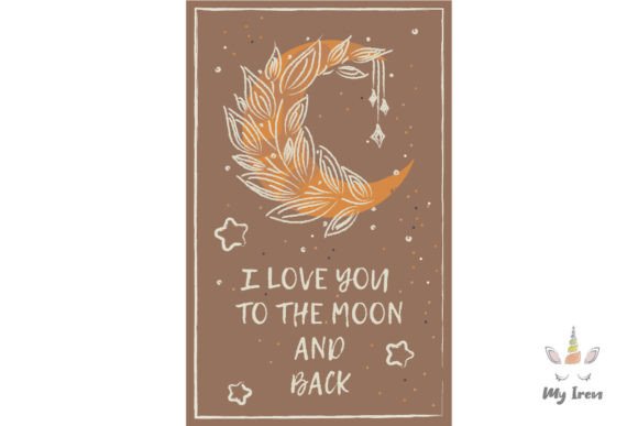 Greeting Card with Flowers with Moon: A Practical Design Evaluation