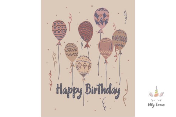 Happy Birthday with Balloons 3: A Versatile Vector Solution for Celebrations