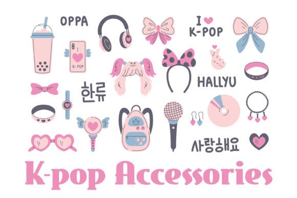 K-pop Accessories PNG Clipart: A Practical Evaluation for Designers