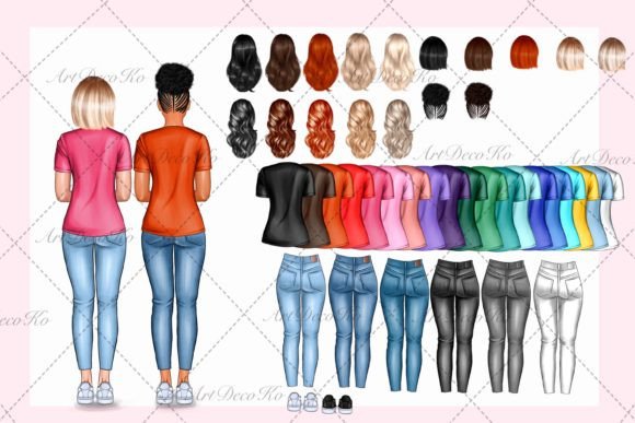 Mastering Woman s Back DIY Clipart for Professional Results