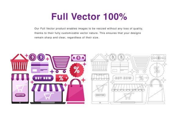 Online Shop Elements Illustration Guide