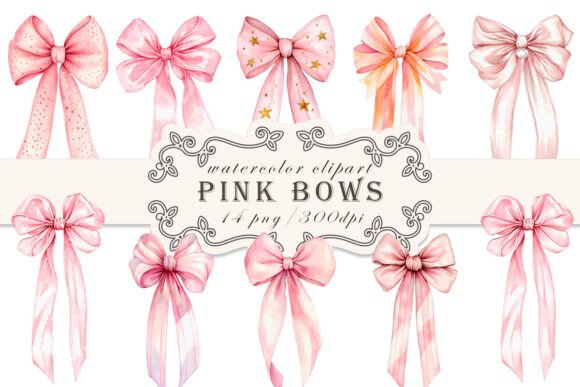 Watercolor Pink Bows Clipart PNG: A Practical Evaluation
